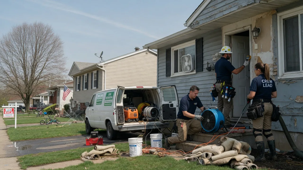 Flood Cleanup in Forksville, PA near me