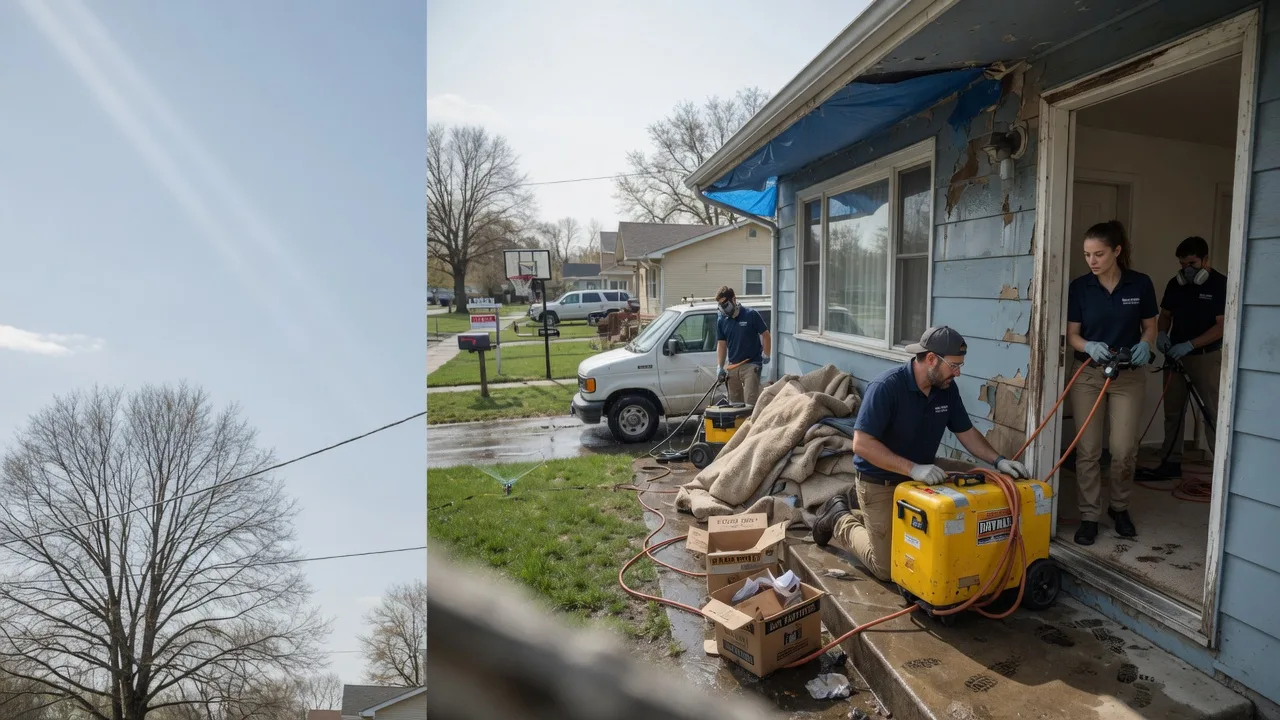 Basement Flood Cleanup in Forksville, PA near me